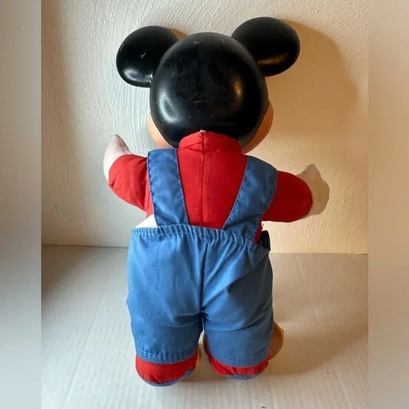 Vintage 1980s Mickey Mouse Learn to Dress Me Doll Mattel Button Zipper​ Shoe Tie - Picture 8 of 14